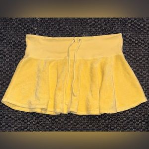 2000s vintage juicy couture mini skirt